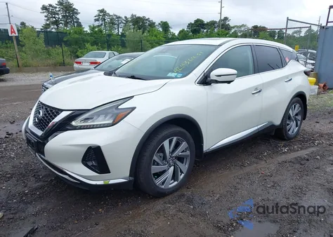 2021 Nissan Murano Sl Intelligent Awd z USA, uszkodzony, nr VIN 5N1AZ2CS3MC141096